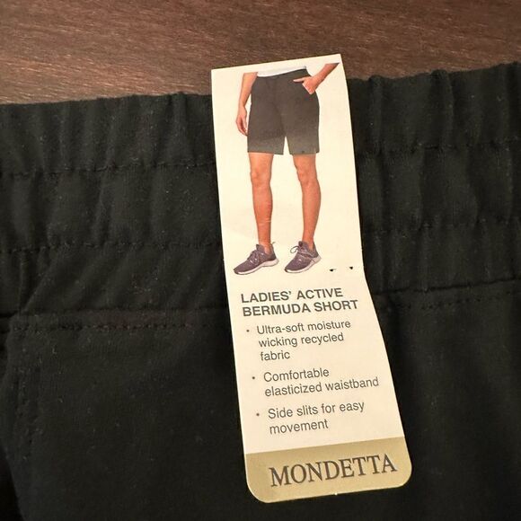 Mondetta ladies active Bermuda short size XS in black, NWT - Picture 9 of 11